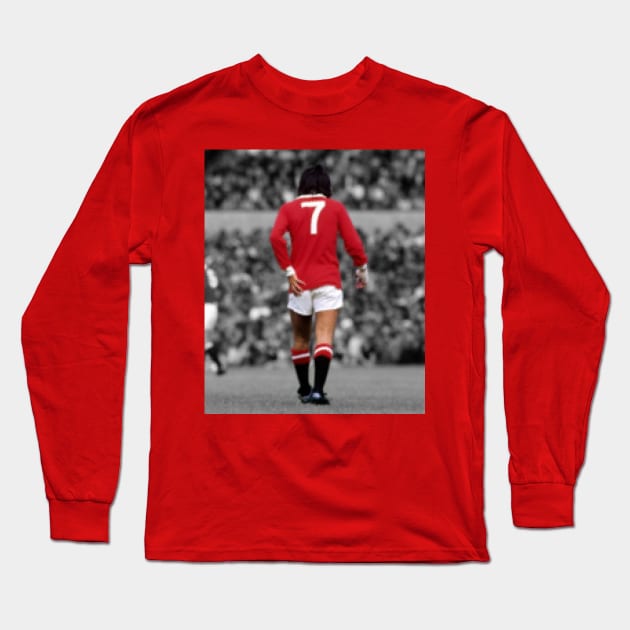 Reds Geo Best Man 7 Long Sleeve T-Shirt by Ricardo77